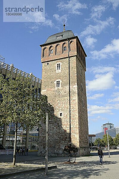 Roter Turm  Chemnitz  Sachsen  Deutschland  Europa