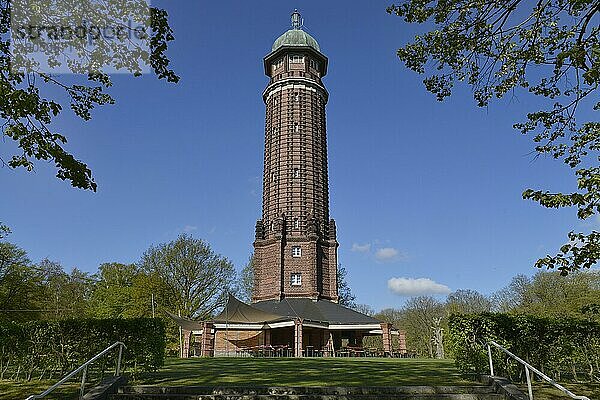 Wasserturm  Jungfernheide  Charlottenburg  Berlin  Deutschland  Europa