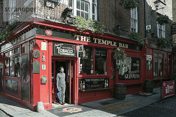 The Temple Bar  Temple Bar  Dublin  Grafschaft Dublin  Irland  Europa