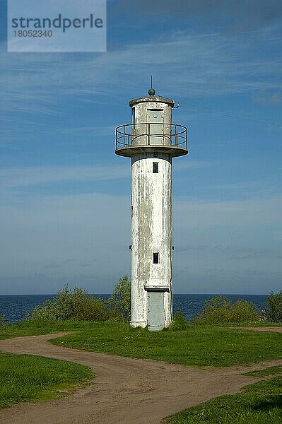 Leuchtturm  Nina  Gemeinde Alatskivi  Estland  Baltikum  Europa  Allatzkiwi  Peipussee  Peipsi Järv  Europa