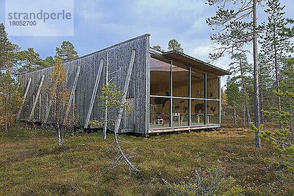 Besucherzentrum des Fulufjället-Nationalparks  Älvdalen  Dalarna  Schweden  Europa