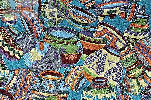 Teppiche  Kunsthandwerke der Mayas  Chichen Itza Mexico