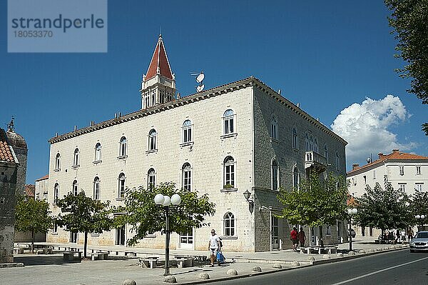 Rathaus  Altstadt  Trogir  Split-Dalmatien  Kroatien  Trau  Europa