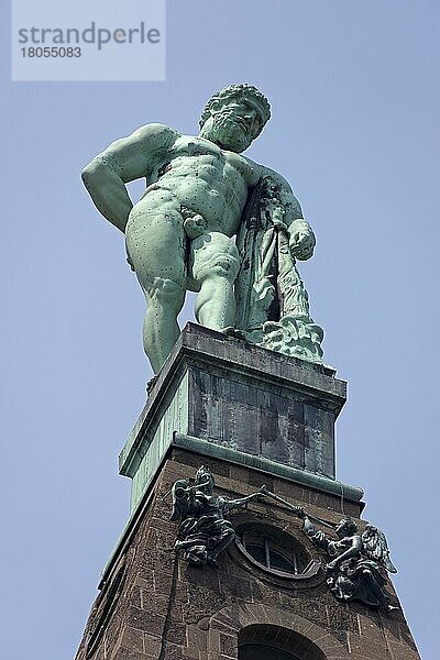 Herkules-Statue  Wilhelmshöhe  Kassel  Hessen  Deutschland  Europa
