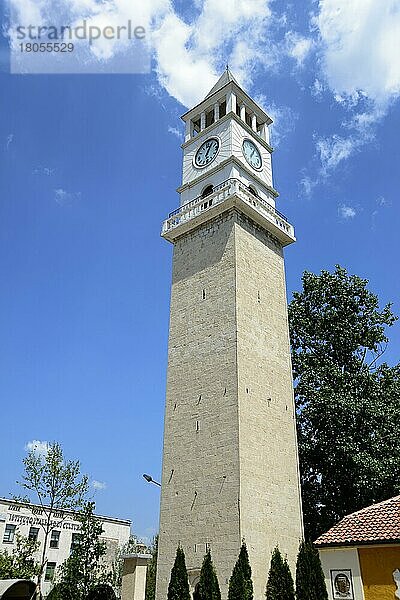 Uhrturm  Museum  Tirana  Albanien  Europa