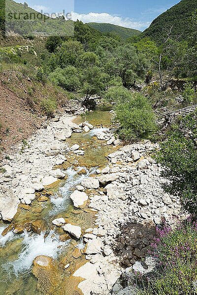 Neda-Fluss  Elis  Peloponnes  Griechenland  Europa