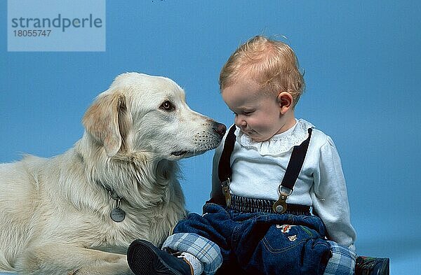 Kuvasz und Baby  Kuvacz