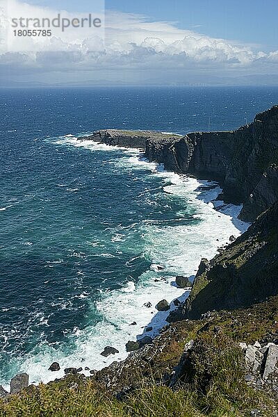 Fogher Cliffs  Valentia Island  The Skellig Ring  Irland  Valencia Island  Europa