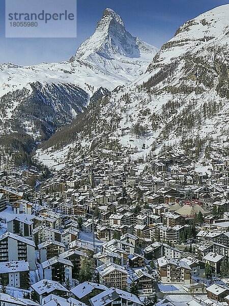 Matterhorn  Zermatt  Wallis  Schweiz  Europa