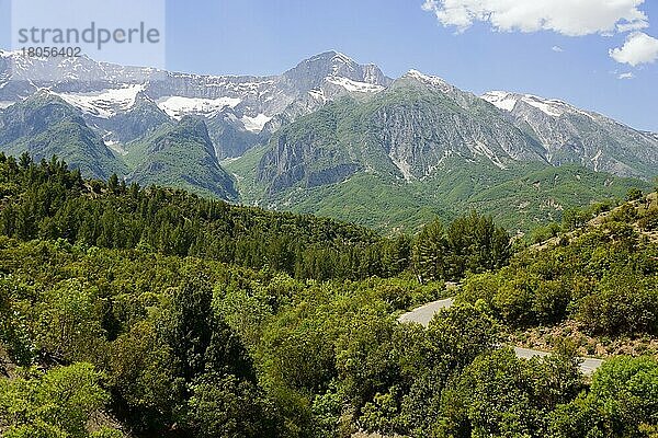 SH75  Berge Nemeckes  Albanien  Europa