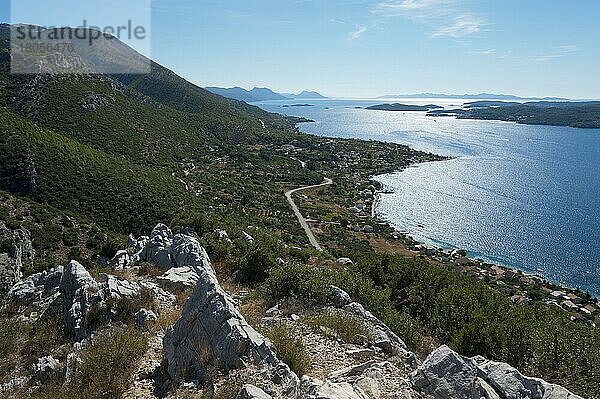 Viganj  Halbinsel Peljesac  Dalmatien  Kroatien  Europa