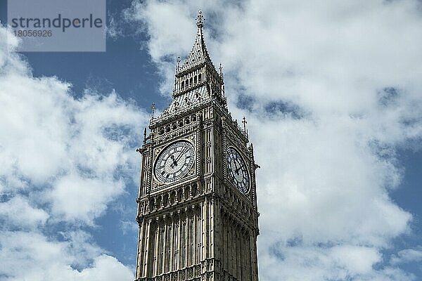 Big Ben  Westminster  London  Großbritannien  Europa