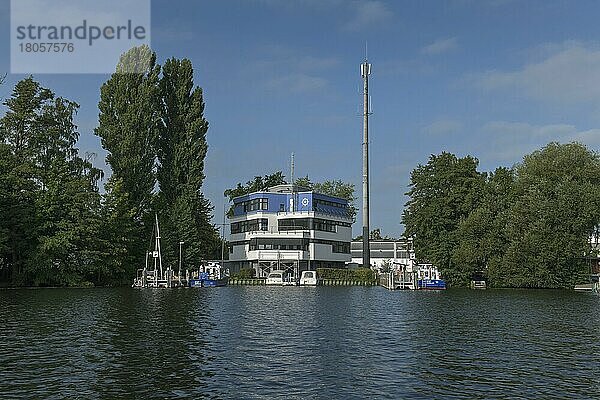 Wasserschutzpolizei West  Hakenfelde  Spandau  Berlin  Deutschland  Europa