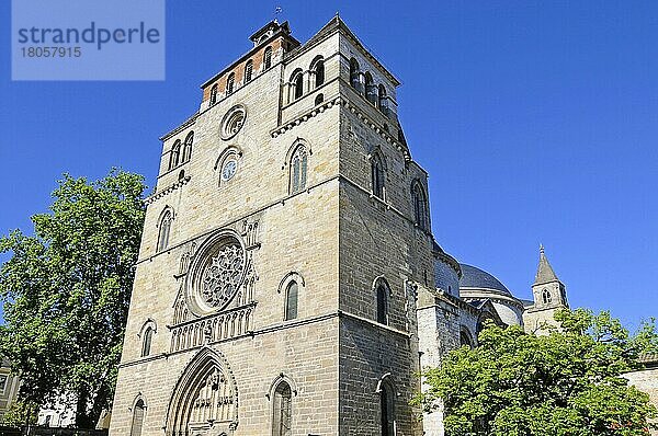 Kathedrale Saint Etienne  Lot  Cahors  Jakobsweg  Departement Lot  Midi-Pyrenees  Frankreich  Europa