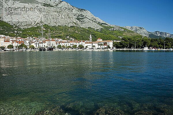 Makarska  Makarska Riviera  Dalmatien  Kroatien  Adriatisches Meer  Europa