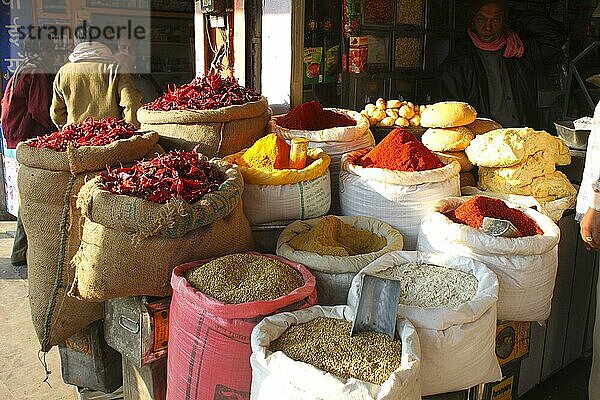 Lebensmittelgeschäft  Jaipur  Indien  Asien