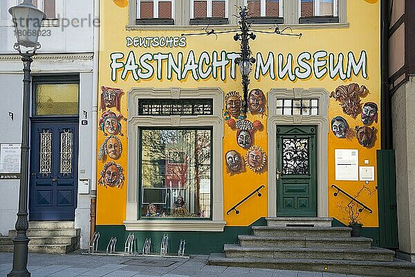 Deutsches Fastnachtsmuseum  Kitzingen  Unterfranken  Bayern  Deutschland  Europa