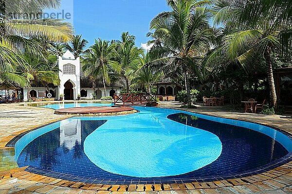 Hotel  Schwimmingpool  Sansibar  Tansania  Afrika