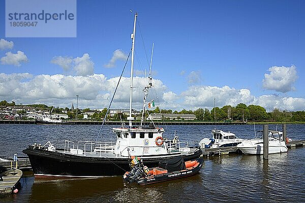 Boote  Fluss Suir  Waterford  Irland  Europa