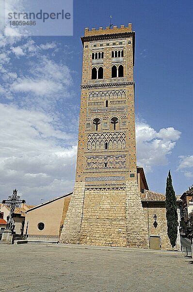 Torre de San Martin  Mudéjar-Stil  Teruel  Aragonien  Spanien  Europa