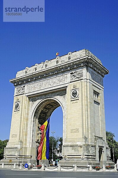 Triumphbogen  Bukarest  Rumänien  Europa