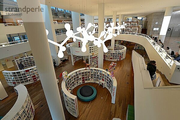 Openbare Bibliotheek Amsterdam  Oosterdokskade  Amsterdam  Niederlande  Europa