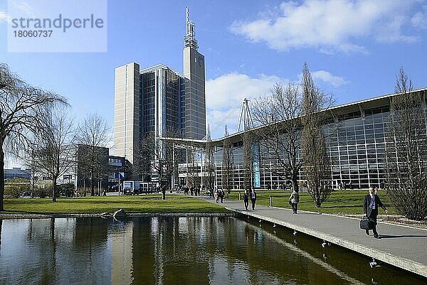 Halle 2  Messegelände  Messe  Hannover  Niedersachsen  Deutschland  Europa