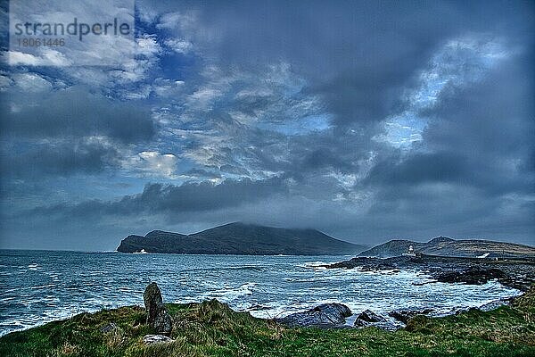 Cromwell's Point  Grafschaft Kerry  Irland  Doulus Head  Valentia Island  Europa