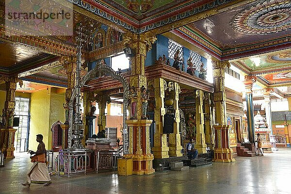 Hindutempel Muthumariamman Thevasthaman  Matale  Sri Lanka  Asien