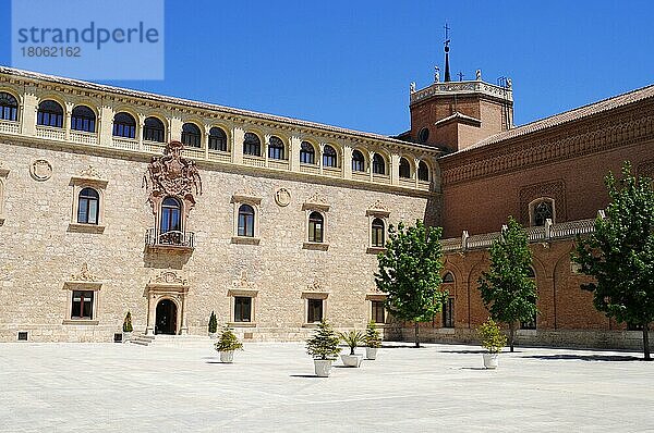 Erzbischöflicher Palast  Palacio Arzobispal  Alcala de Henares  Provinz Madrid  Spanien  Europa