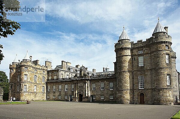 Holyrood Palace  Edinburgh  Lothian  Schottland  Großbritannien  Europa