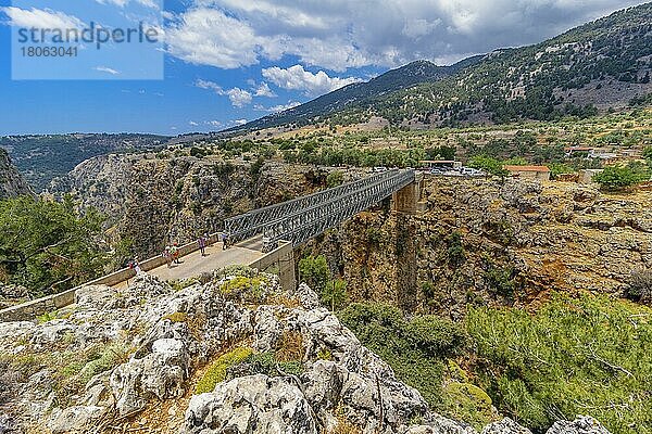 Aradena-Schlucht  Kreta  Griechenland  Europa