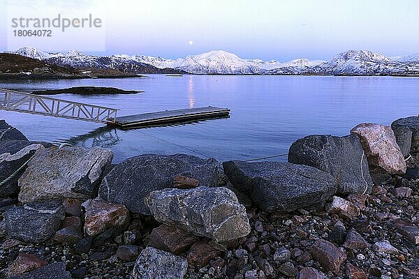 Norwegen  Tromso  Tromse  Sommaroya  Europa