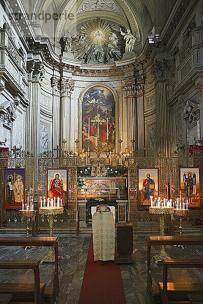 Altar  Bulgarisch-Orthodoxe Kirche  Rom  Lazio  Italien  Europa
