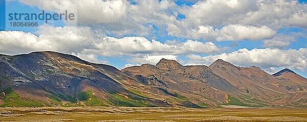 Berglandschaft  Iceland  Island  Europa