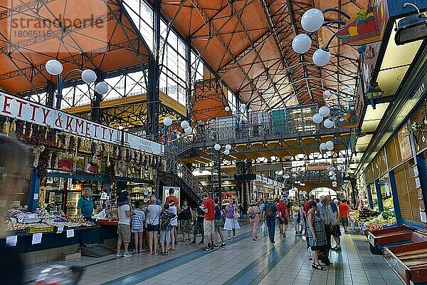 Große Markthalle  Budapest  Ungarn  Europa