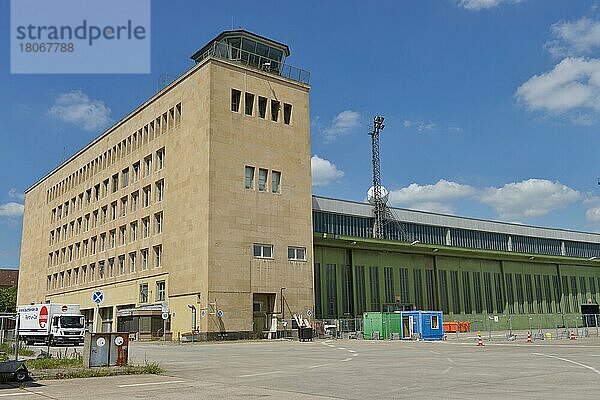 Tower  Flughafen Tempelhof  Tempelhofer Feld  Tempelhof  Berlin  Deutschland  Europa