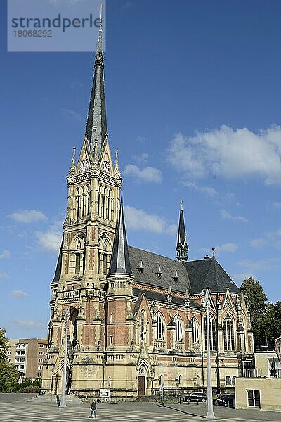 St. Petrikirche  Theaterplatz  Chemnitz  Sachsen  Deutschland  Europa