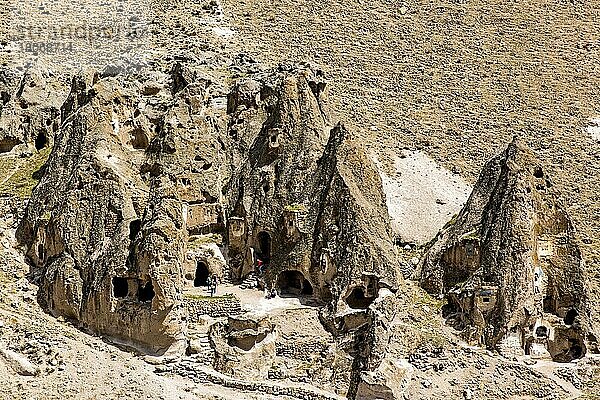 Klosteranlage  Soganli-Tal  fantastische Tuffsteinformationen  Kappadokien  Türkei  Soganli  Kappadokien  Türkei  Asien