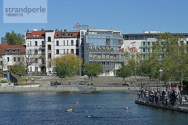 Tegeler Hafen  Tegel  Reinickendorf  Berlin  Deutschland  Europa