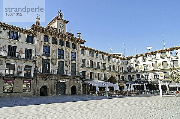 Rathaus  Plaza de los Fueros  Tudela  Provinz Navarra  Spanien  Europa