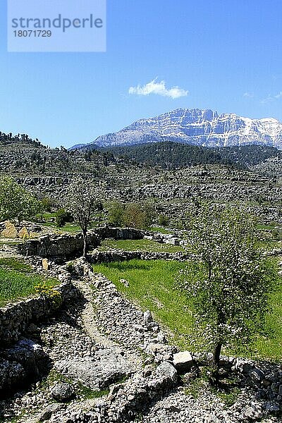 Bei Selge  Köprülü Nationalpark  Dorf Zerk Köyü  Taurus  Zerk Köyü  Köprülü Kanyon Milli ParkKöprülü Nationalpark  Türkei  Asien