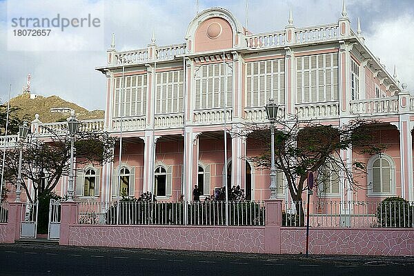 Palacio do Povo  Palast des Volkes  früher Palacio do Governador  Palast des Gouverneurs  Mindelo  Insel Sao Vicente  Kap Verde  Afrika
