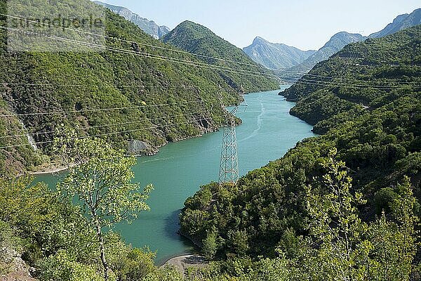 Fluss Drin  SH25  Albanien  Europa