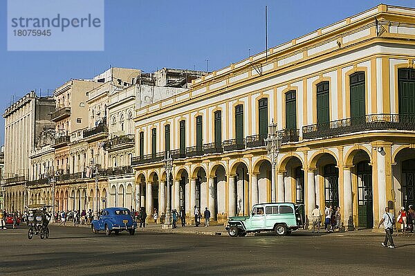 Alte Gebäude  Altstadt von Havanna  Kuba  Mittelamerika