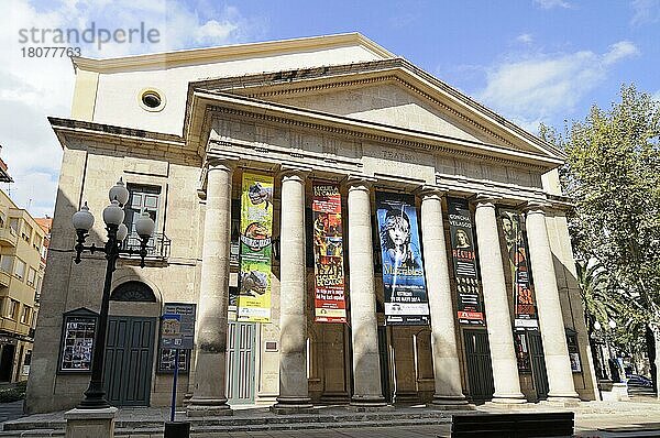 Teatro Principal  Theater  Alicante  Costa Blanca  Provinz Alicante  Spanien  Europa