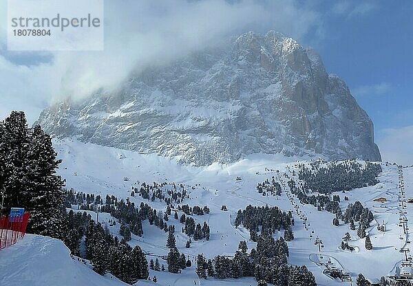 Langkofel  Dolomiten  Italien  Europa