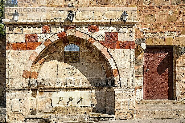 Brunnen  Hacibektasi Veli-Museum  Kappadokien  Türkei  Kappadokien  Türkei  Asien