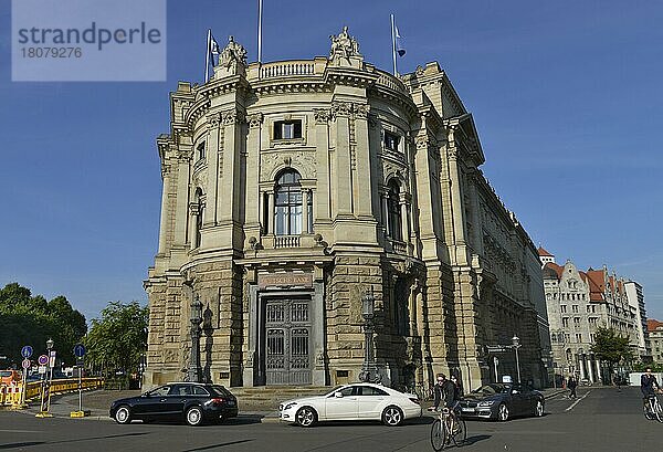 Deutsche Bank  Martin-Luther-Ring  Leipzig  Sachsen  Deutschland  Europa