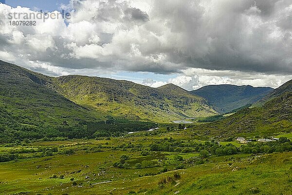 Cummeenduff Lough  Black Valley  Macgillycuddy's Reeks  Killarney  Grafschaft Kerry  Irland  Europa